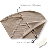 Baumwolle Turban-Handtuch | CANDY COTTON | Hafer