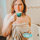 Sauna- und Badehandtuch aus Bio-Bambus | Beige