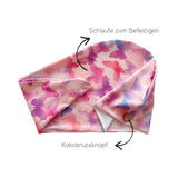 Baumwolle Turban-Handtuch | für Kids und kleine Köpfe | Butterfly