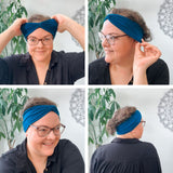 Haarband mit Raffung | Bio Bambus