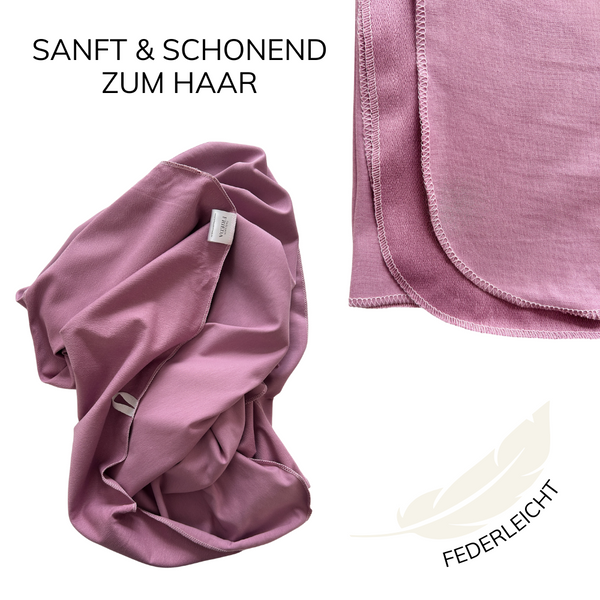 Bio Baumwolle T-Shirt-Handtuch | Rosé