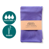 Bio Bambus T-Shirt-Handtuch | Flieder