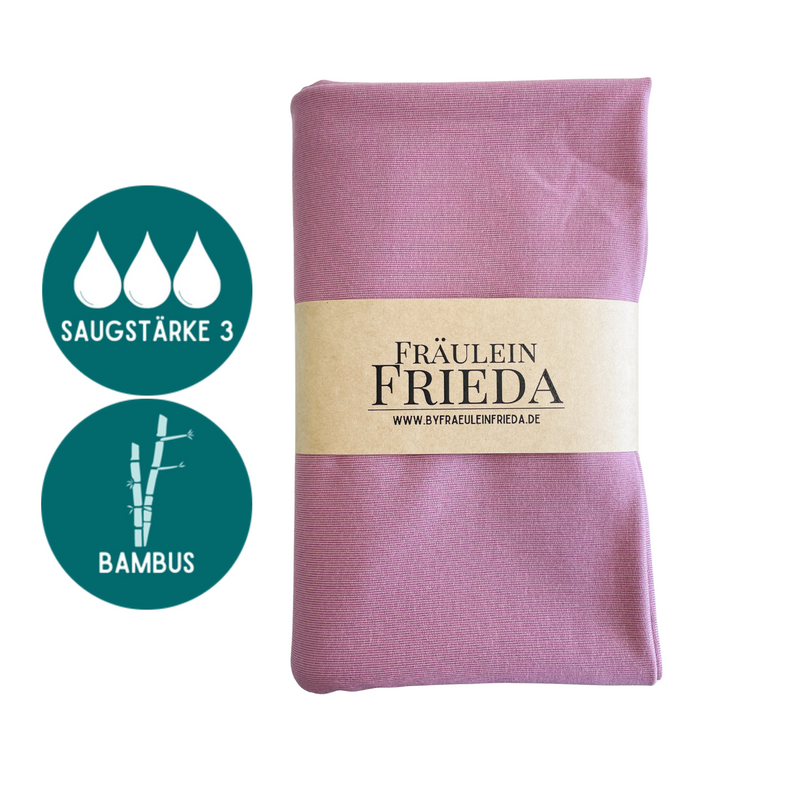 Bio Bambus T-Shirt-Handtuch | Altrosa