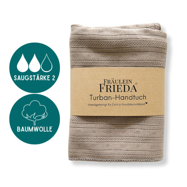 Baumwolle Turban-Handtuch | CANDY COTTON | Hafer