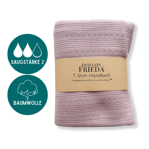 Baumwolle T-Shirt-Handtuch CANDY COTTON | Old Rose