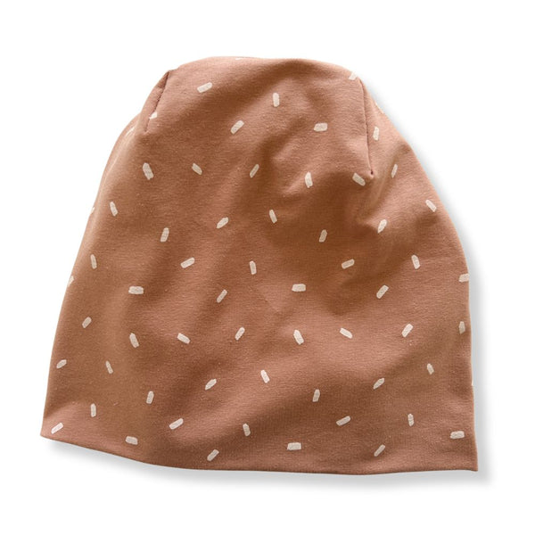 Beanie aus Baumwolle | Caramel Confetti