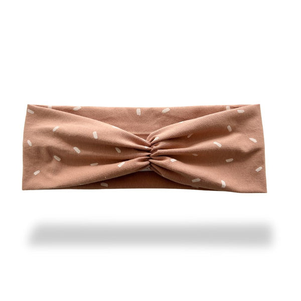Haarband mit Raffung | Caramel Confetti
