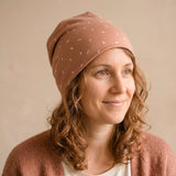 Beanie aus Baumwolle | Caramel Confetti
