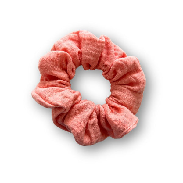 Scrunchie aus Musselin | Apricot