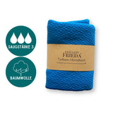 Turban Handtuch aus Baumwolle mit Kokosnussknopf | Pacific 🐳