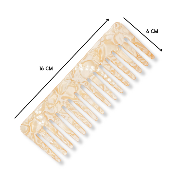 Locken Haarkamm | Beige